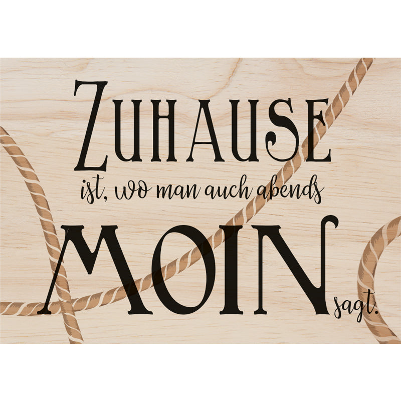 Woodcardz - Abends Moin