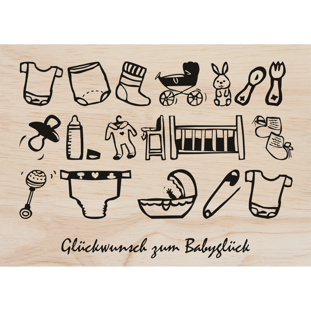 Woodcardz - Babyglück