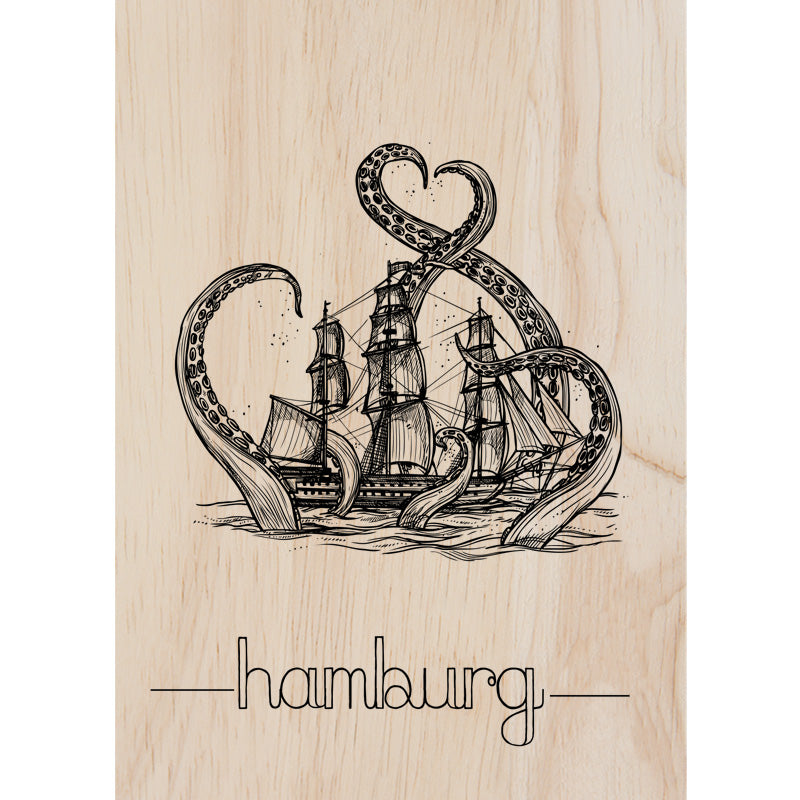 Woodcardz - Kraken Hamburg