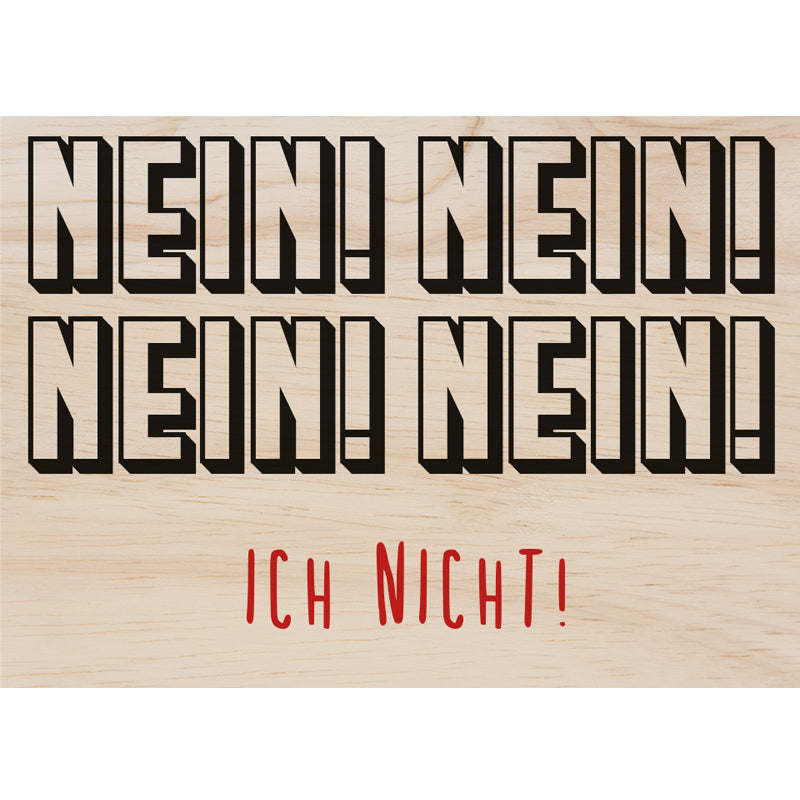 Woodcardz - Ich nicht