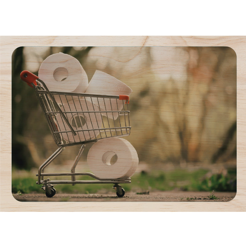 Tinycardz - Klopapier Wagen