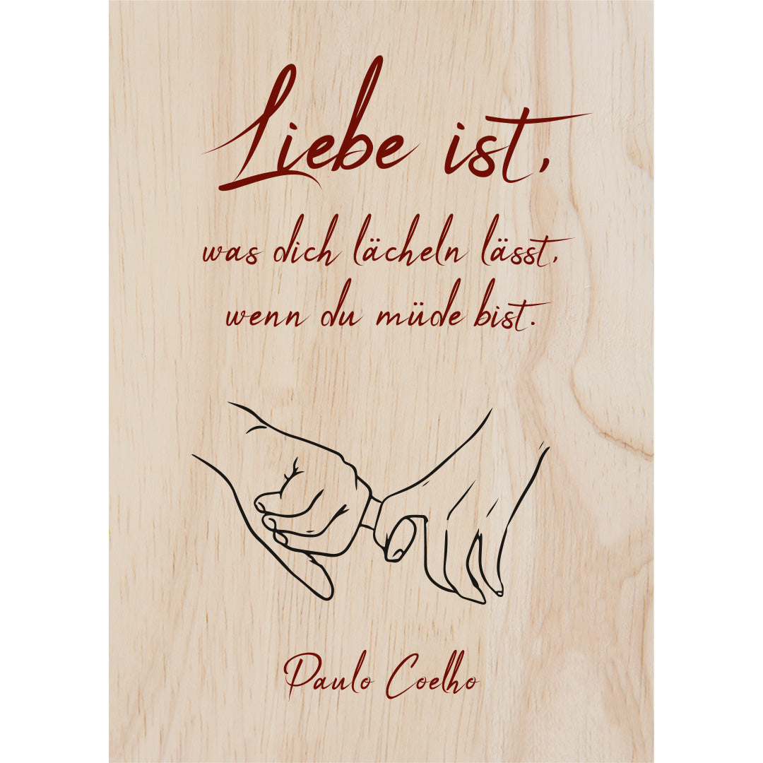 Woodcardz - Liebe ist