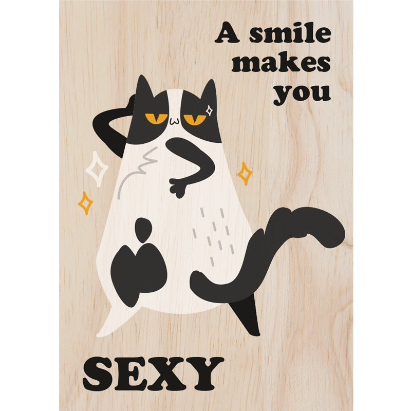 Woodcardz - Sexy smile
