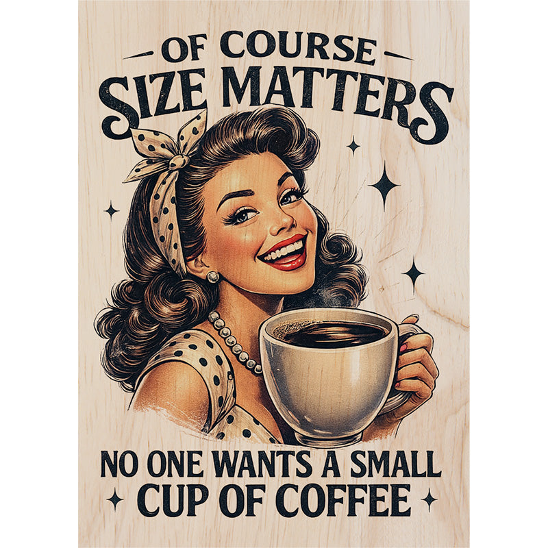 Woodcardz - Small Coffee