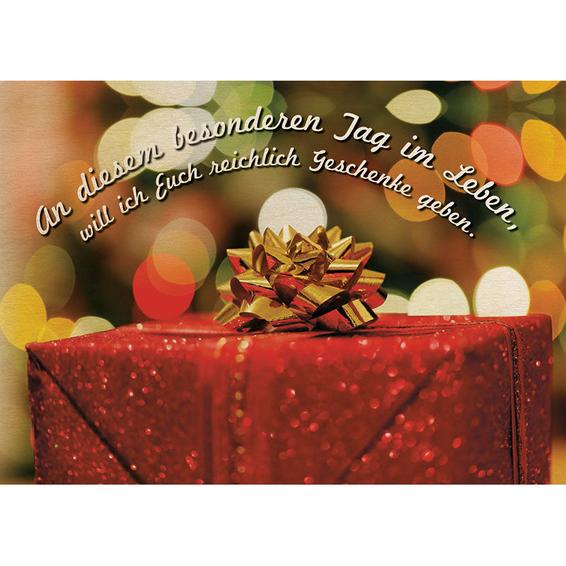 Woodcardz - Weihnachten Geschenke