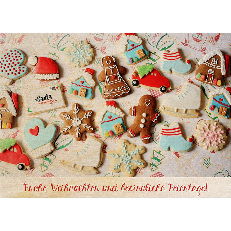 Woodcardz - Weihnachten Kuchen