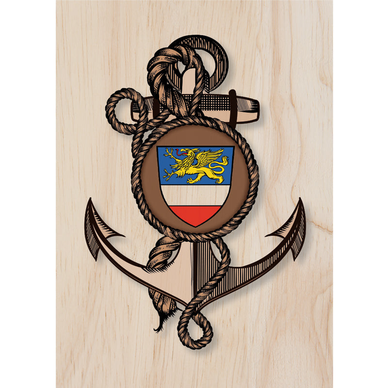 Tinycardz - Anker Rostock Wappen