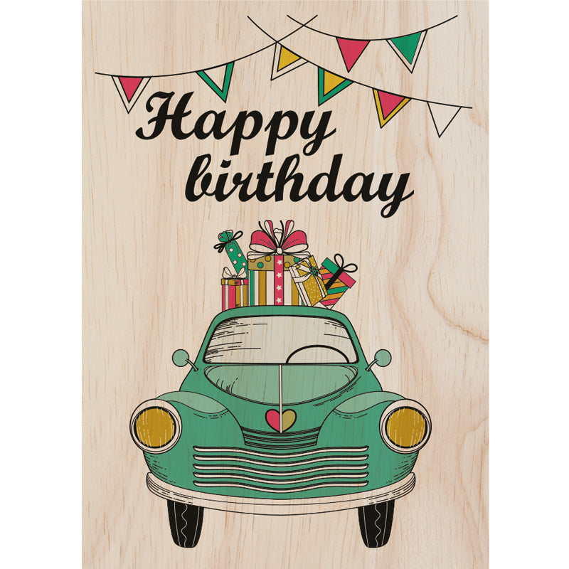 Tinycardz - B-Day Car