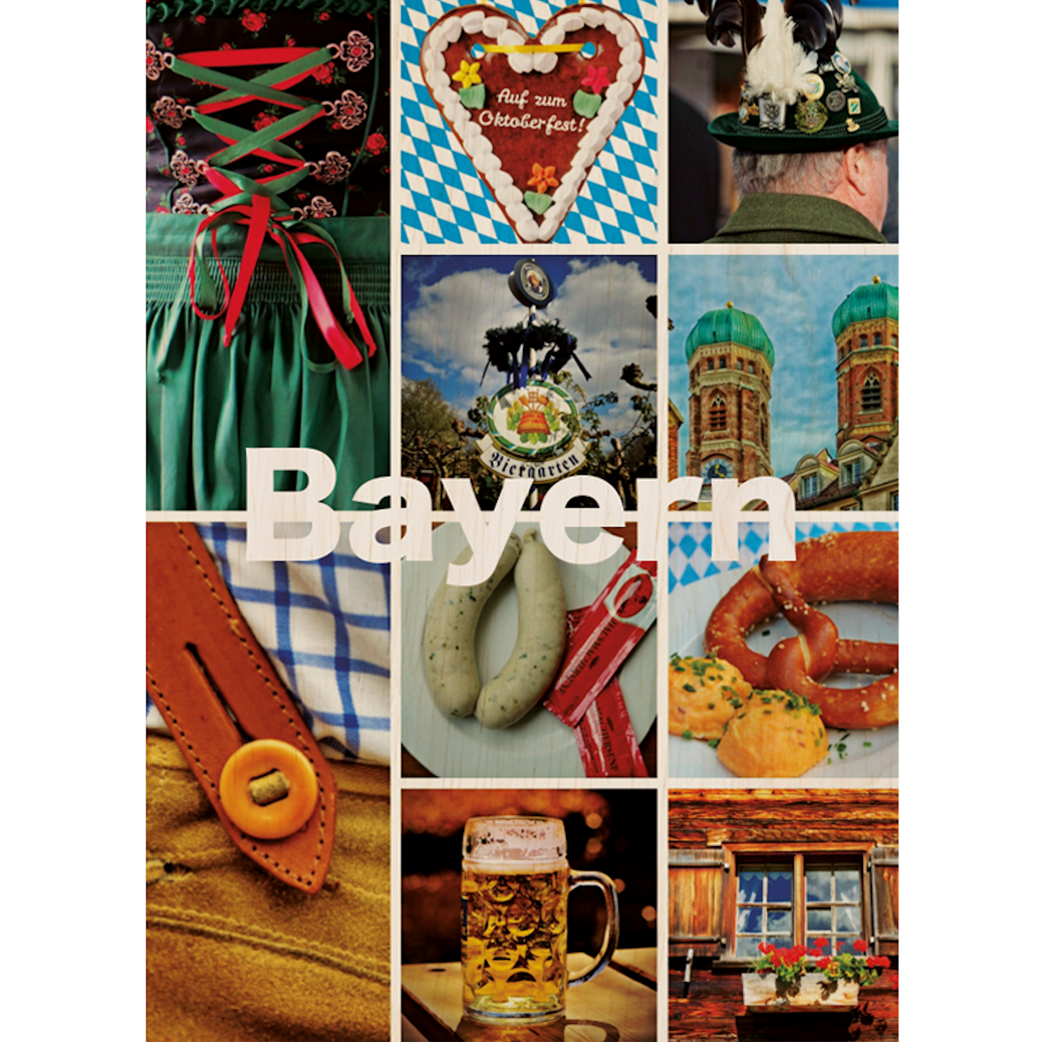 Tinycardz - Bayern Foto Collage (h)