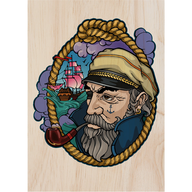 Tinycardz - Captain Portrait