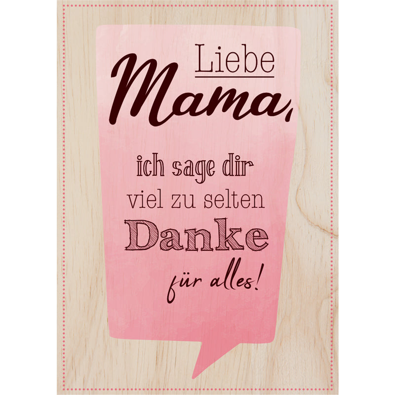 Tinycardz - Danke Mama