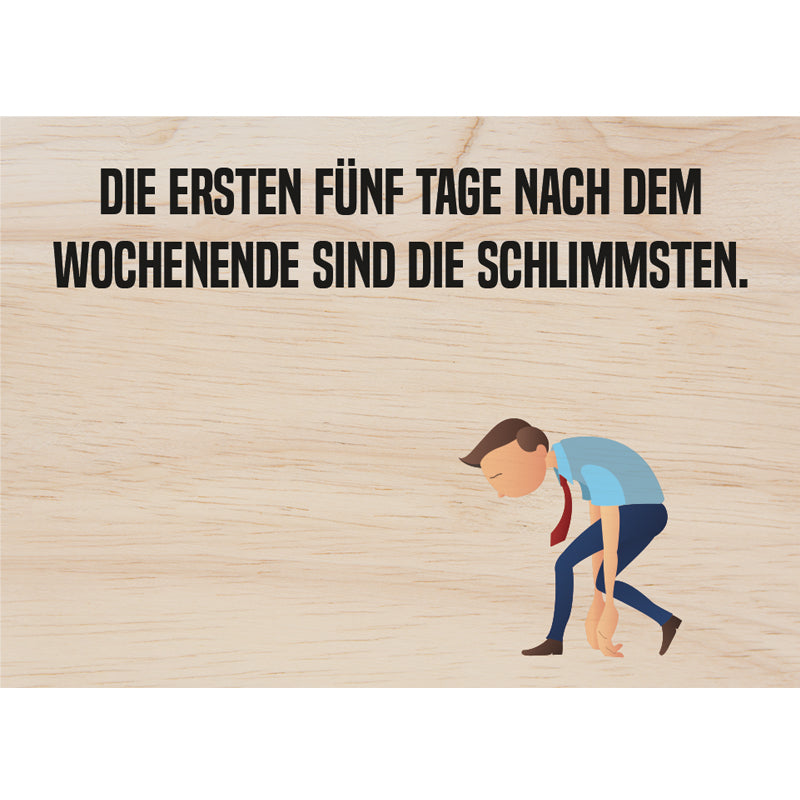 Woodcardz - Fünf Tage