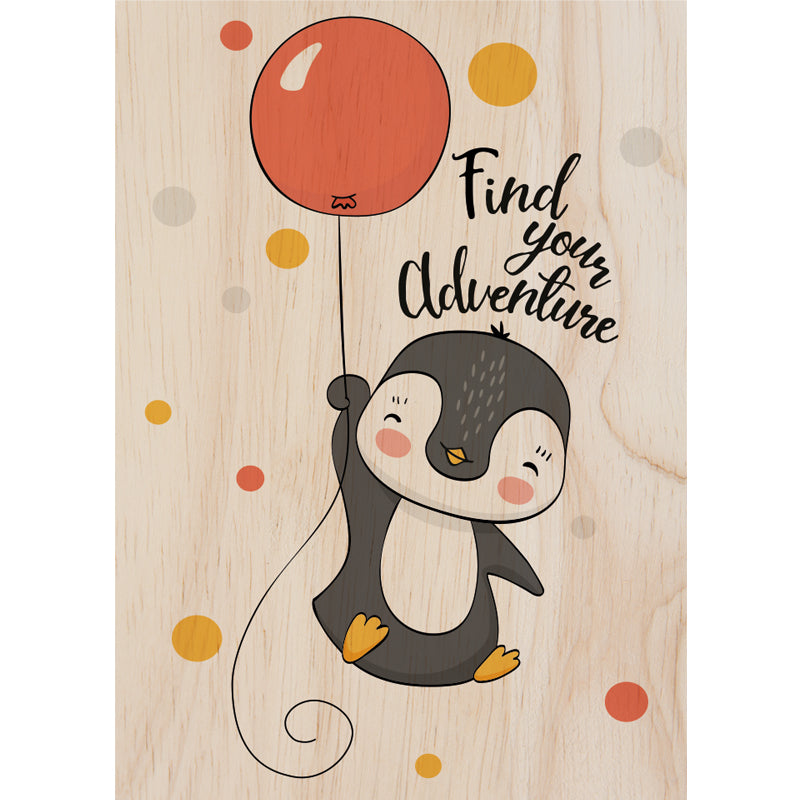 Tinycardz - Pinguin Balloon