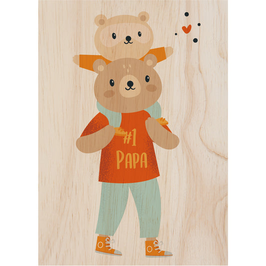 Woodcardz - #1 Papa Bär