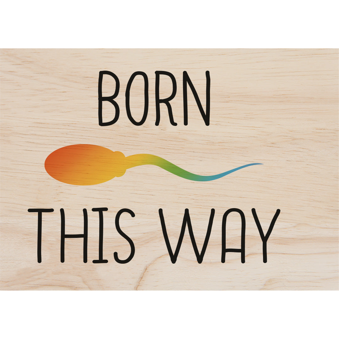 Woodcardz - Born this way