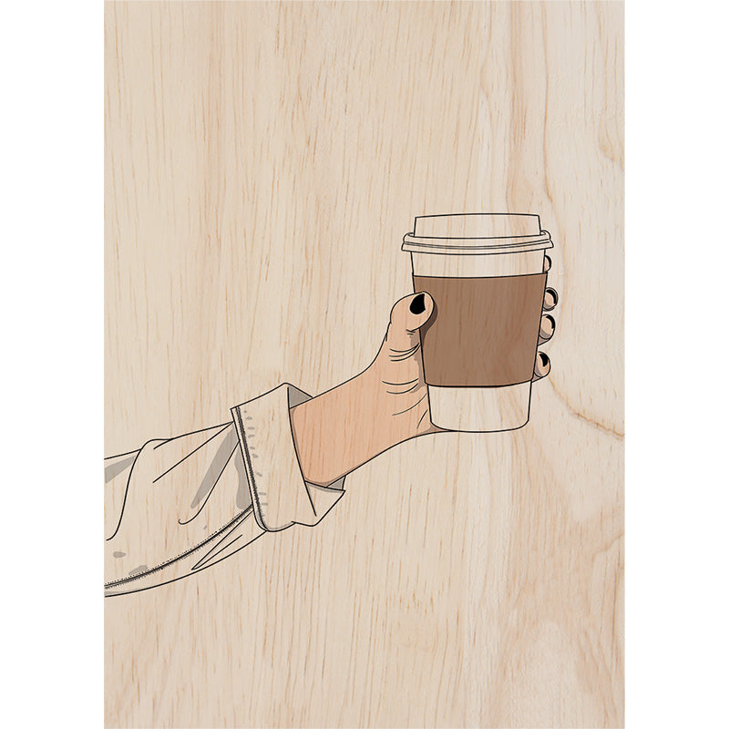 Woodcardz - Coffee art