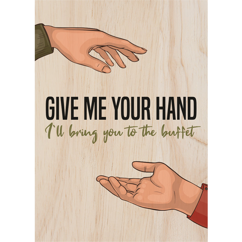 Woodcardz - Give me your hand