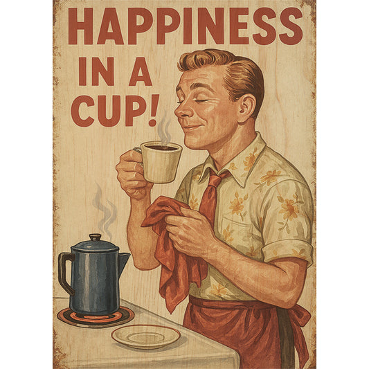 Woodcardz - Happiness cup