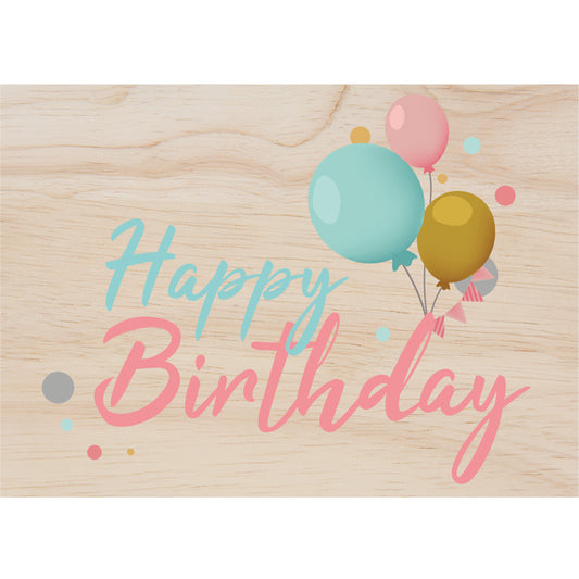 Woodcardz - Happy Birthday