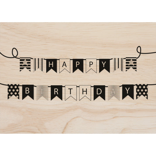 Woodcardz - Happy Birthday SW