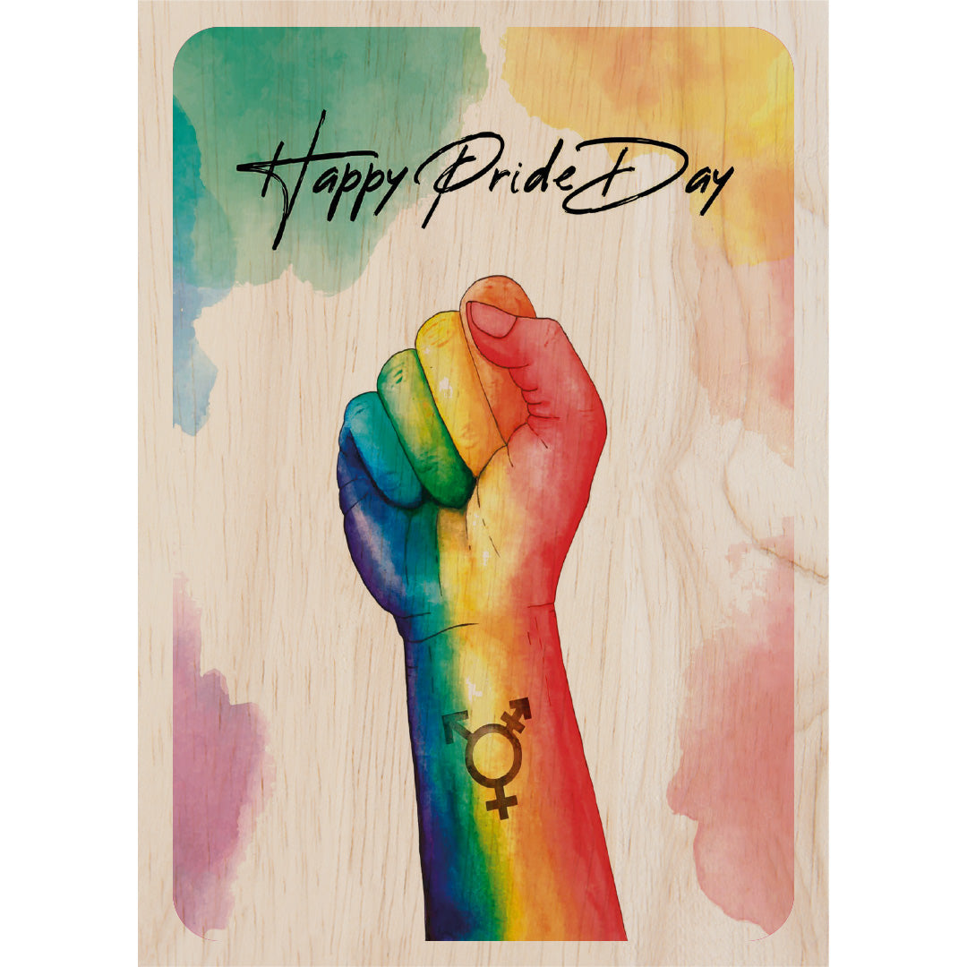 Woodcardz - Happy pride day