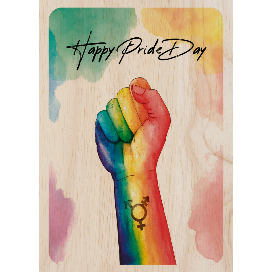 Woodcardz - Happy pride day