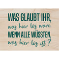 Woodcardz - Hier ist was los
