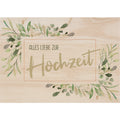 Woodcardz - Hochzeit Blätter