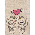 Woodcardz - Hochzeit Pärchen Girls