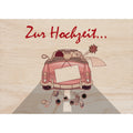 Tinycardz - Hochzeit Wagen