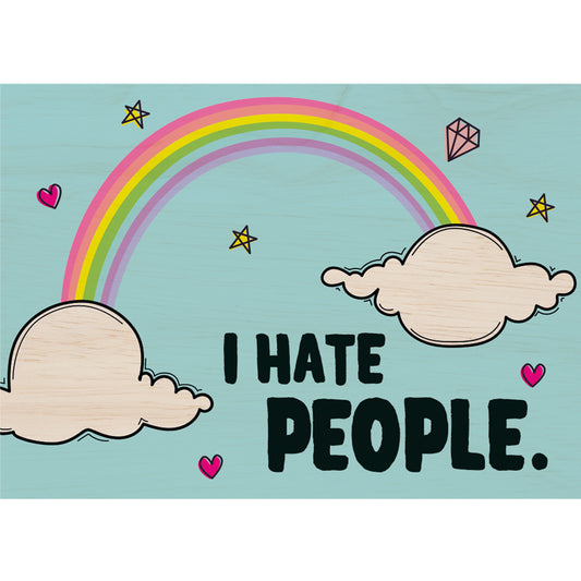 Woodcardz - I hate people