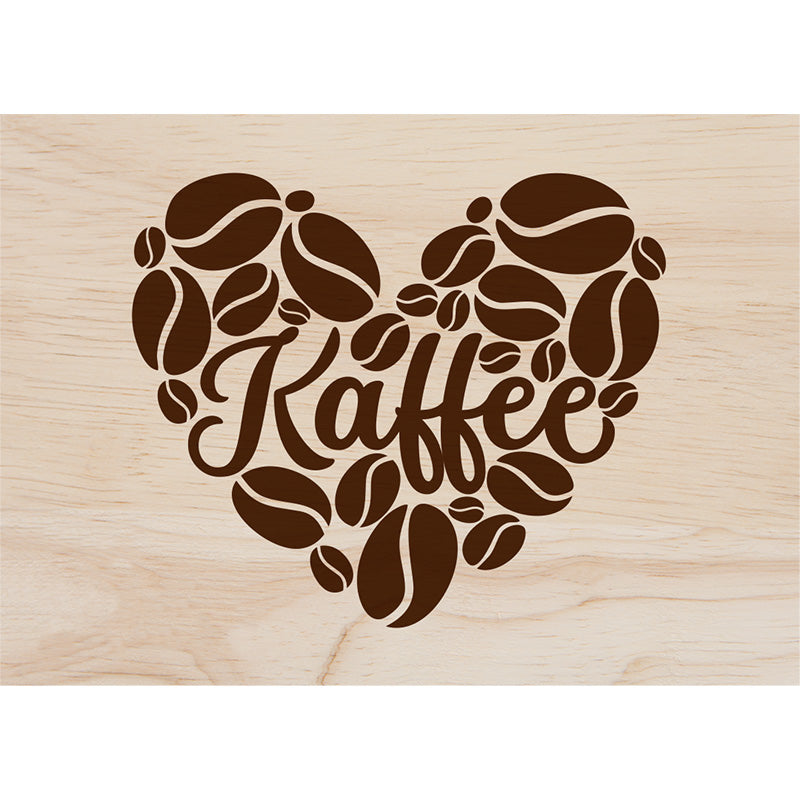 Woodcardz - Kaffee liebe
