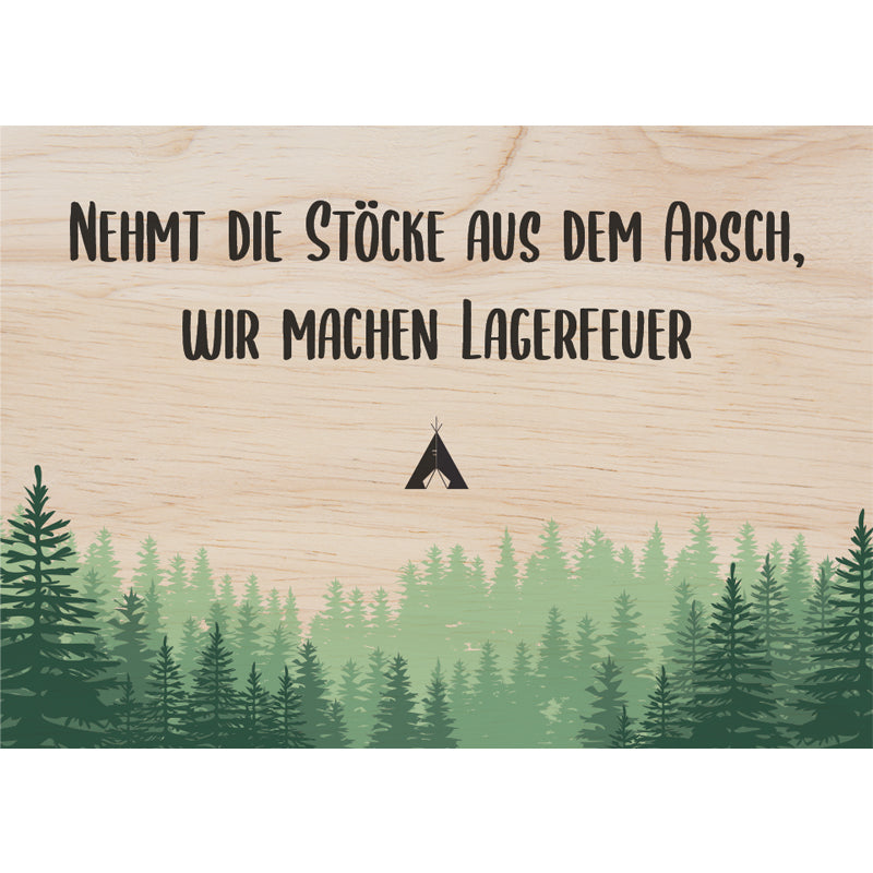 Woodcardz - Lagerfeuer (q)
