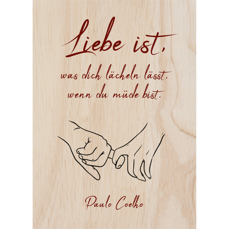 Woodcardz - Liebe ist