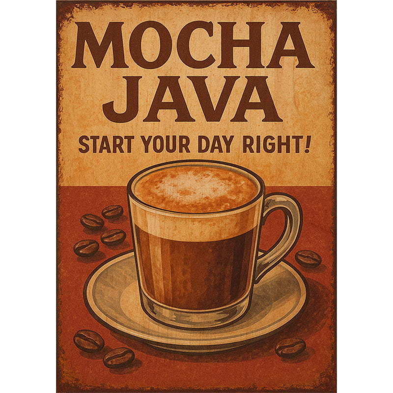 Woodcardz - Mocha Java