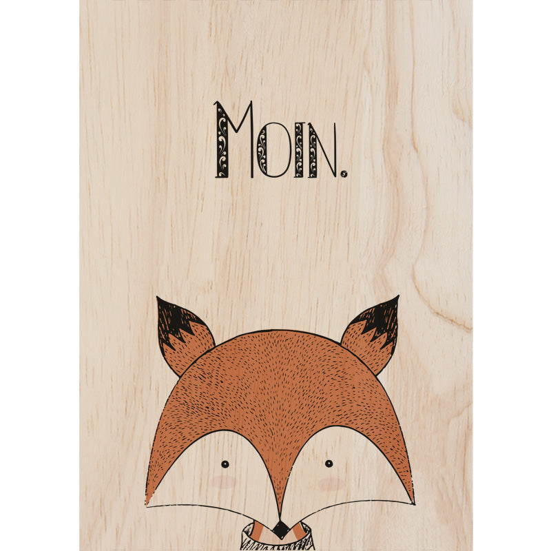 Woodcardz - Moin Fuchs