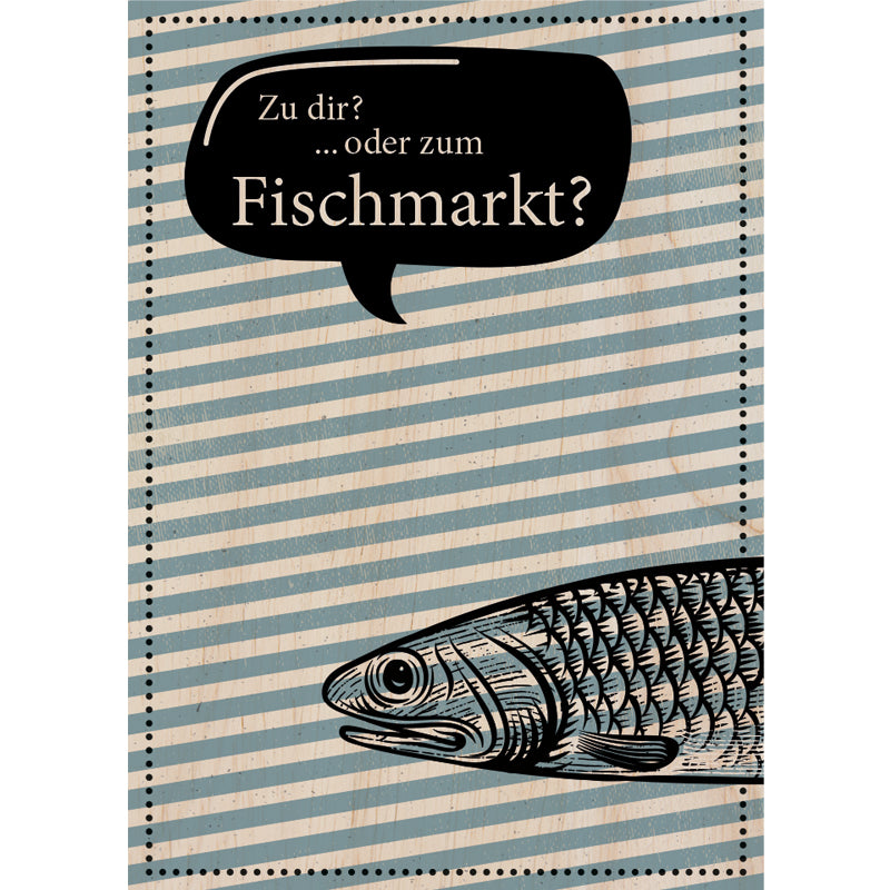 Tinycardz - Zum Fischmarkt!