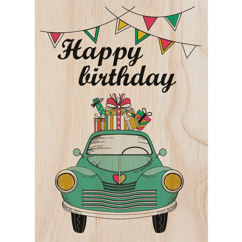 Tinycardz - B-Day Car