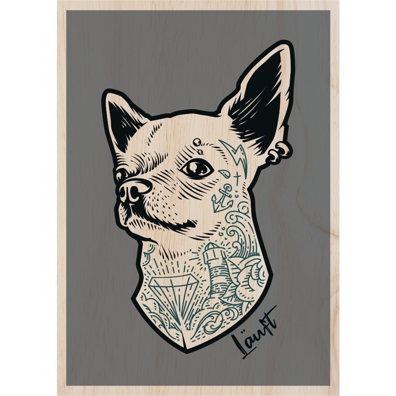 Woodcardz - Chihuahua Tattoos