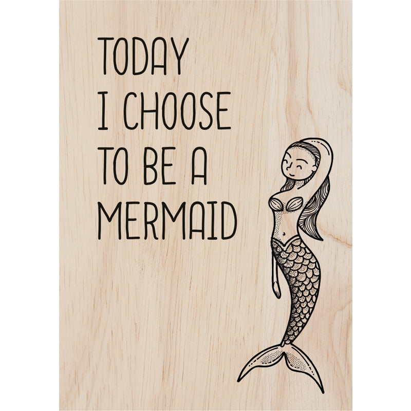 Tinycardz - Choose to be a mermaid