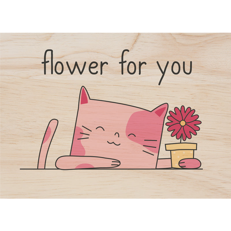 Tinycardz - Flower for you