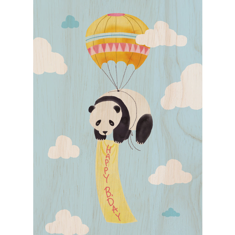 Woodcardz - Flying Panda