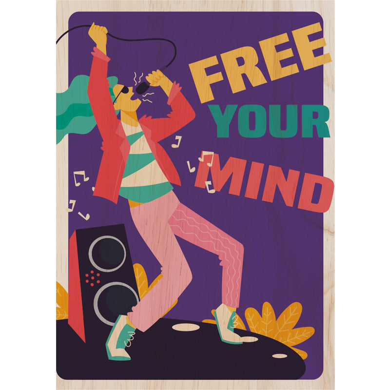Woodcardz - Free your Mind