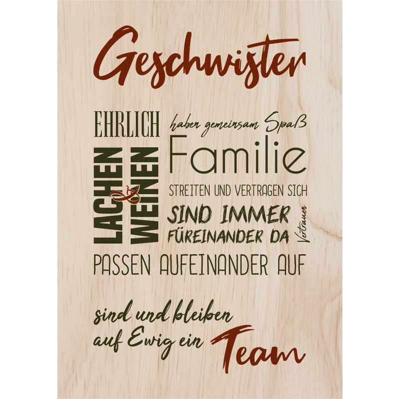 Tinycardz - Geschwister