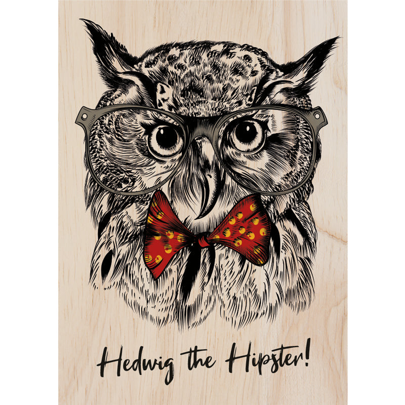 Tinycardz - Hedwig the hipster