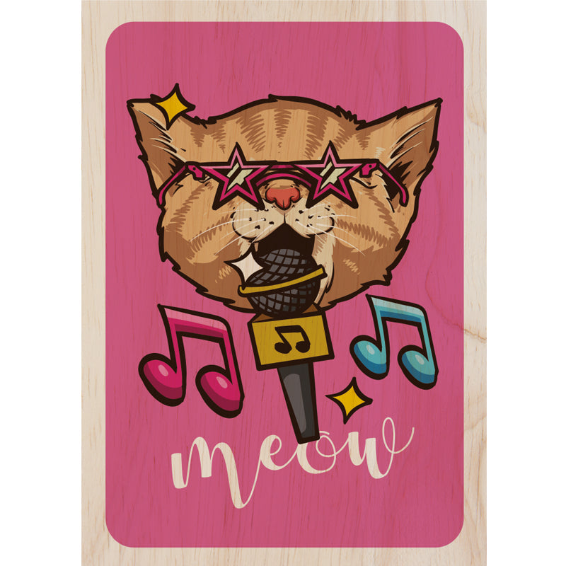 Tinycardz - Karaoke Kitty