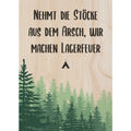 Woodcardz - Lagerfeuer (h)