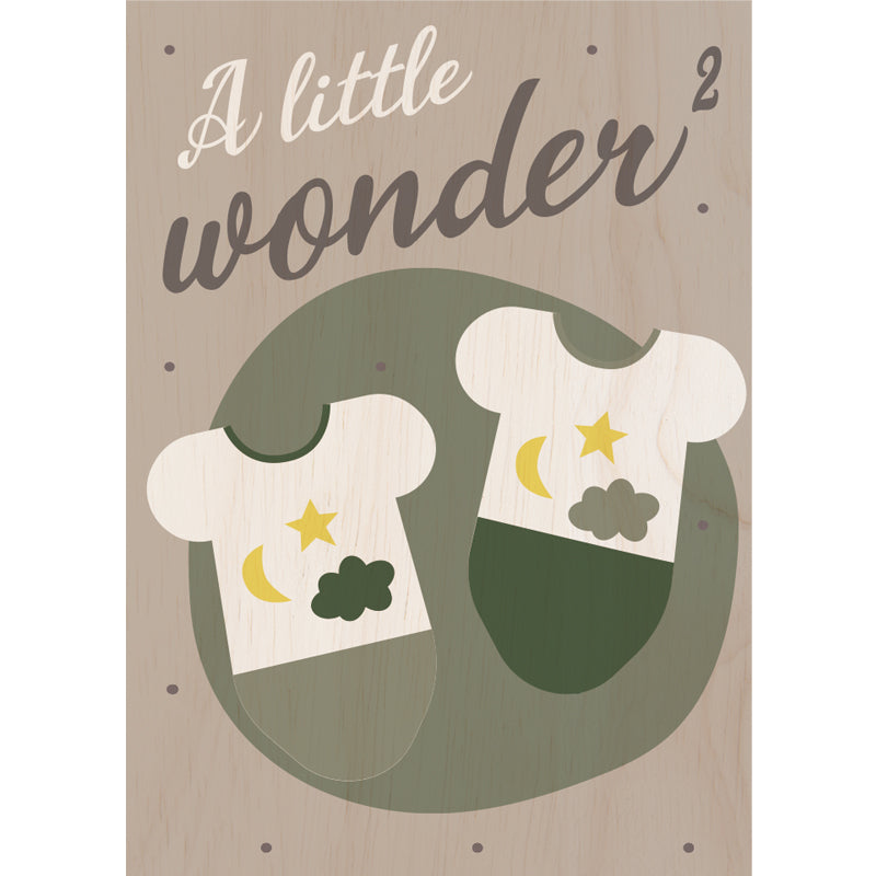 Woodcardz - Little wonder 2 boys
