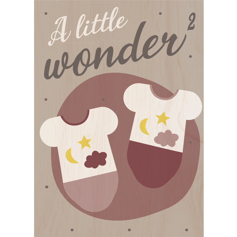 Woodcardz - Little wonder 2 girls