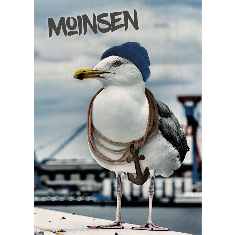 Woodcardz - Moinsen Möwe